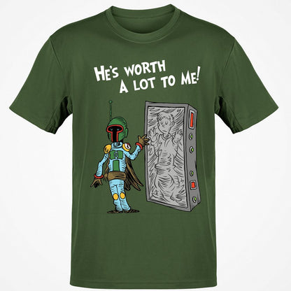 Classic Unisex T-Shirt - YGMX4YEJ - Military Green - 6