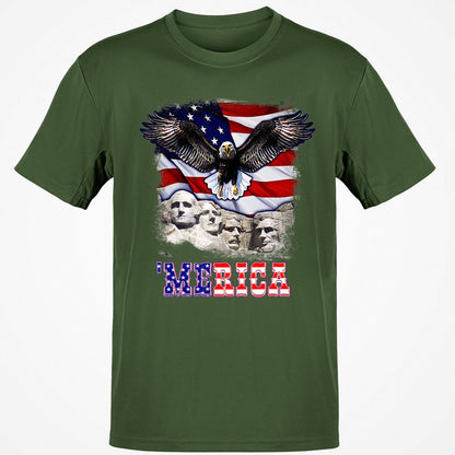 Classic Unisex T-Shirt - 3LBX2PMB - Military Green - 6