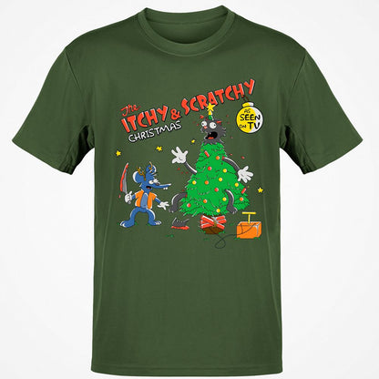 Classic Unisex T-Shirt - 8A7KUGQQ - Military Green - 6