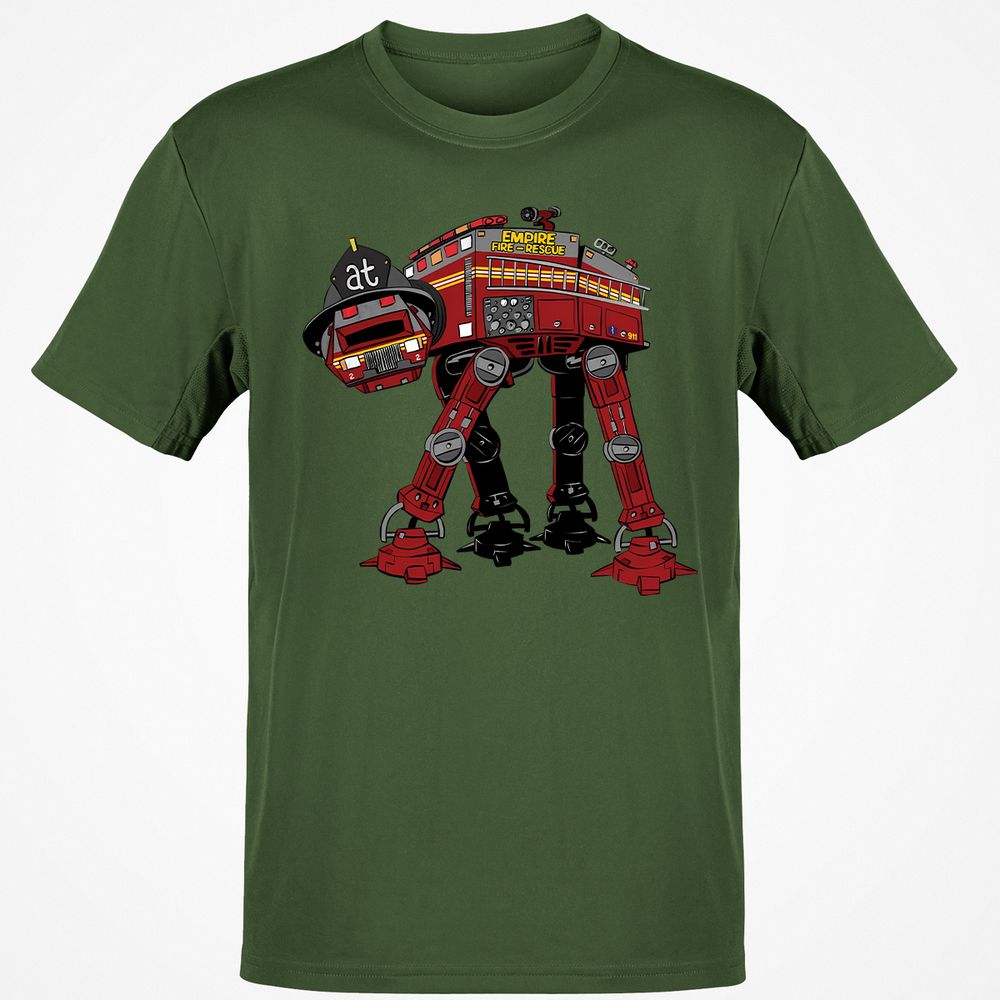 At-At Fire Truck - Military Green - 6