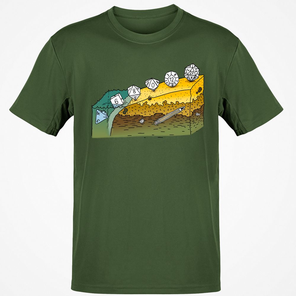 Classic Unisex T-Shirt - L3PDJN56 - Military Green - 6