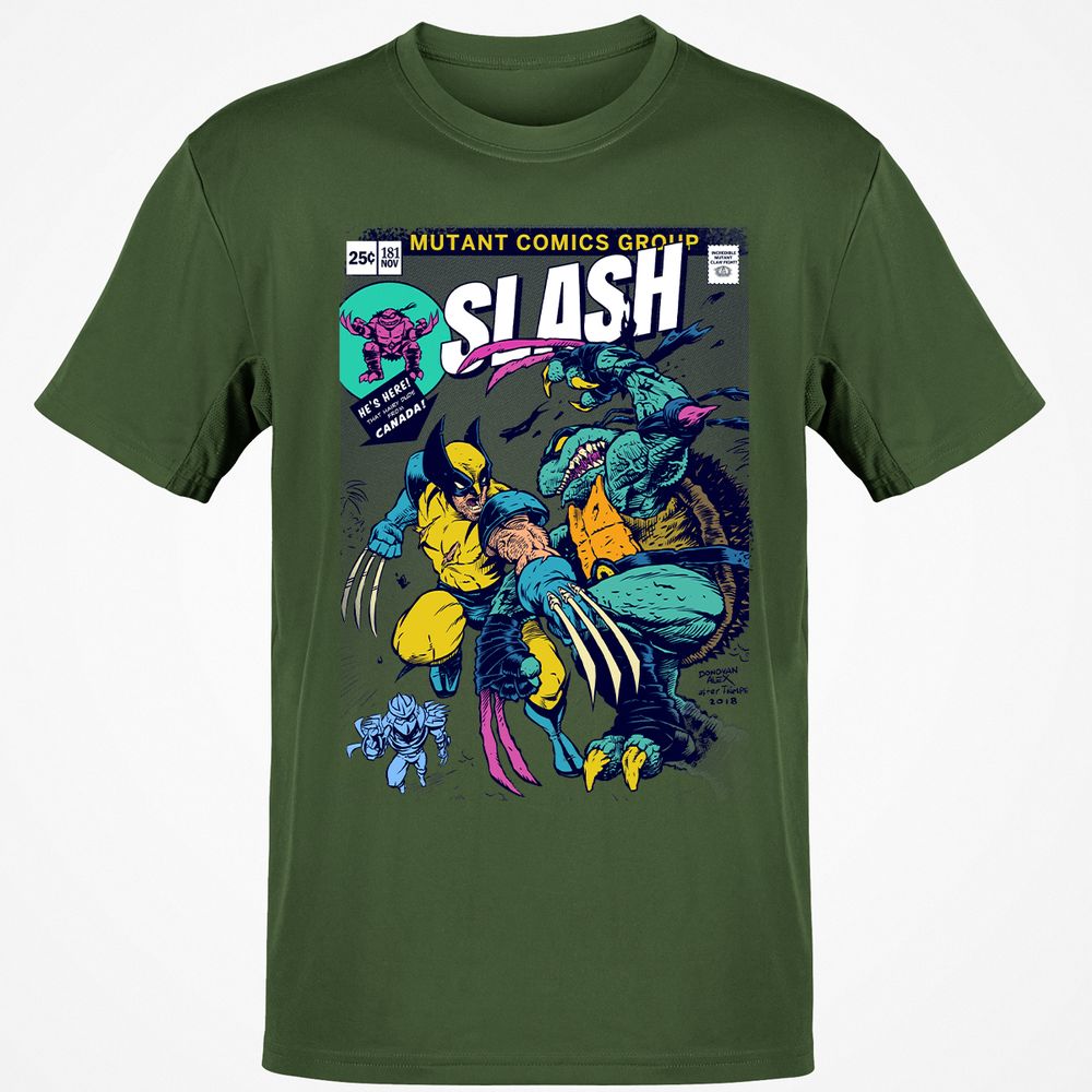 Classic Unisex T-Shirt - V4Z3Z9WV - Military Green - 6
