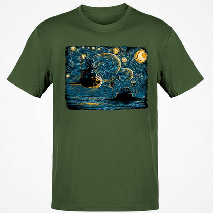 Classic Unisex T-Shirt - YQG5NFG3 - Military Green - 6