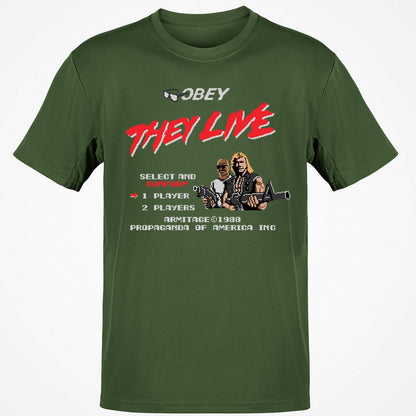 Classic Unisex T-Shirt - W2E4RKKD - Military Green - 6