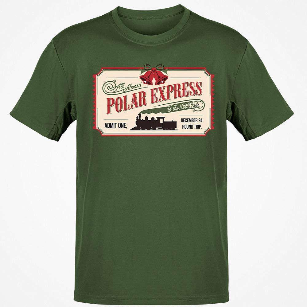Polar Express Ticket - Military Green - 6