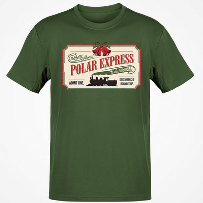 Polar Express Ticket - Military Green - 6