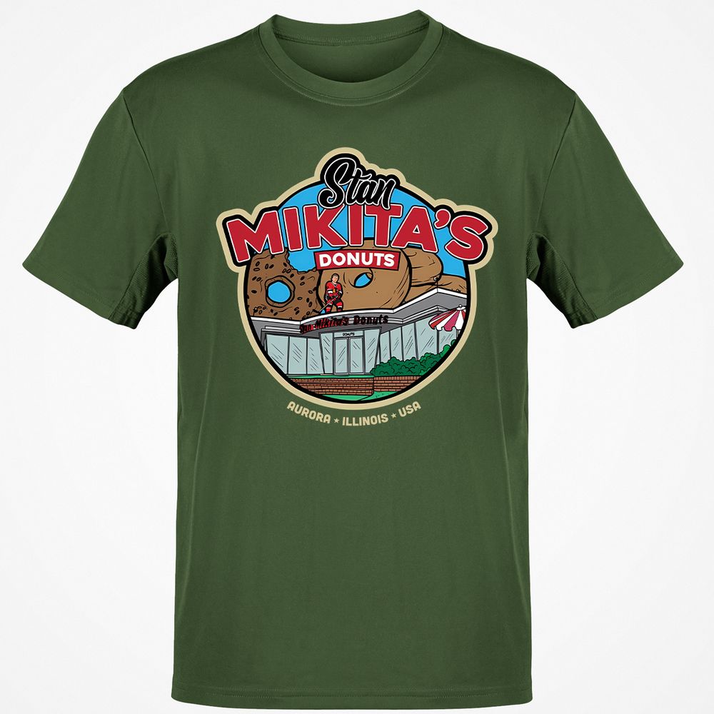 Classic Unisex T-Shirt - PQGECU27 - Military Green - 6