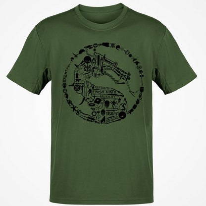 Classic Unisex T-Shirt - VF7E71ZD - Military Green - 6