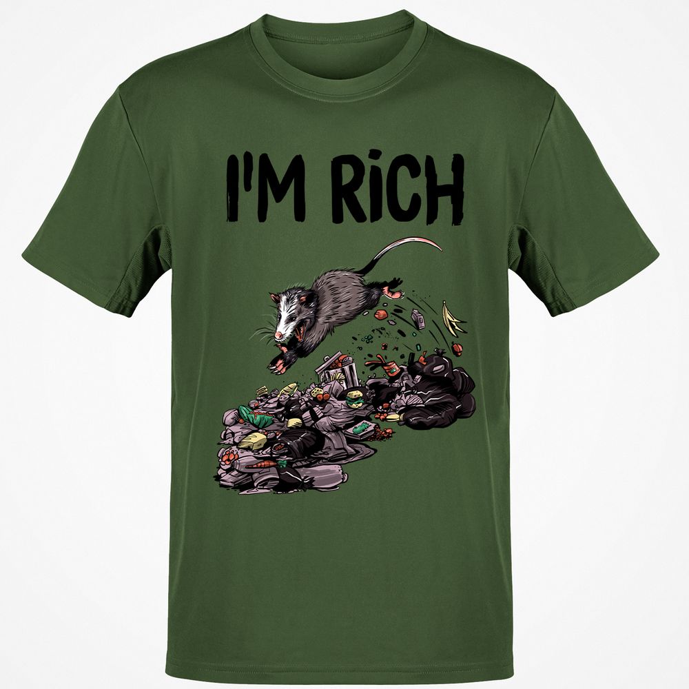 Classic Unisex T-Shirt - CRDCDZY1 - Military Green - 6