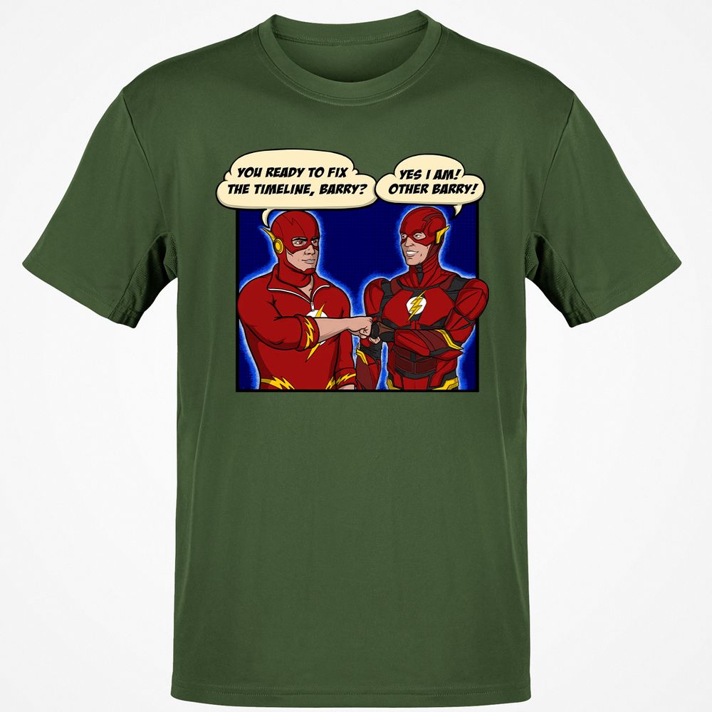 Classic Unisex T-Shirt - 66P8U5HP - Military Green - 6