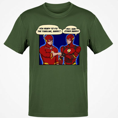 Classic Unisex T-Shirt - 66P8U5HP - Military Green - 6