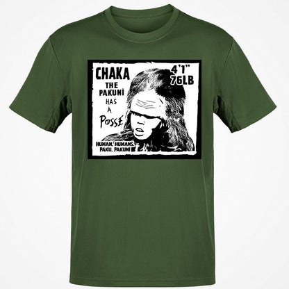 Classic Unisex T-Shirt - H3CKT6S6 - Military Green - 6