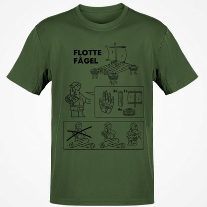 Classic Unisex T-Shirt - BKJJWWKX - Military Green - 6