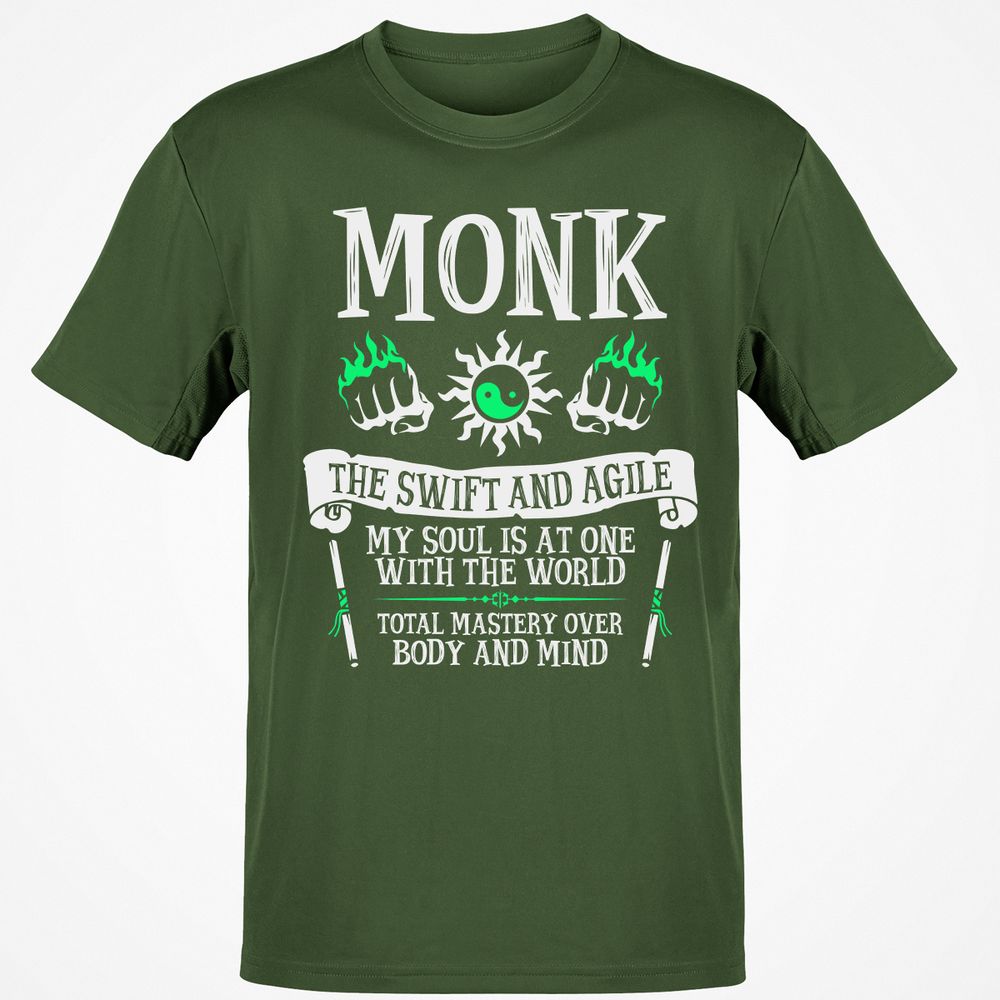 Classic Unisex T-Shirt - MKJGLY2T - Military Green - 6