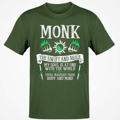 Classic Unisex T-Shirt - MKJGLY2T - Military Green - 6