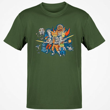Classic Unisex T-Shirt - SK2TSY72 - Military Green - 6