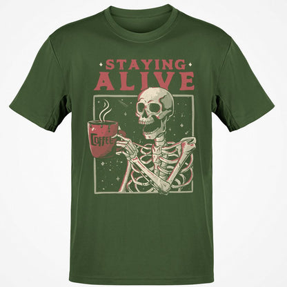 Classic Unisex T-Shirt - 5V34ZK76 - Military Green - 6