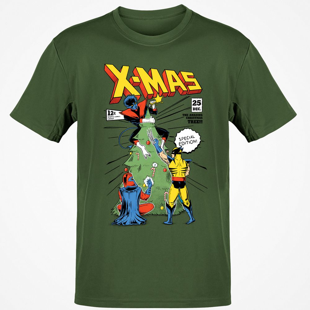 Classic Unisex T-Shirt - C4XCCSVK - Military Green - 6