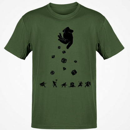 Classic Unisex T-Shirt - 8E4GDQ6Q - Military Green - 6