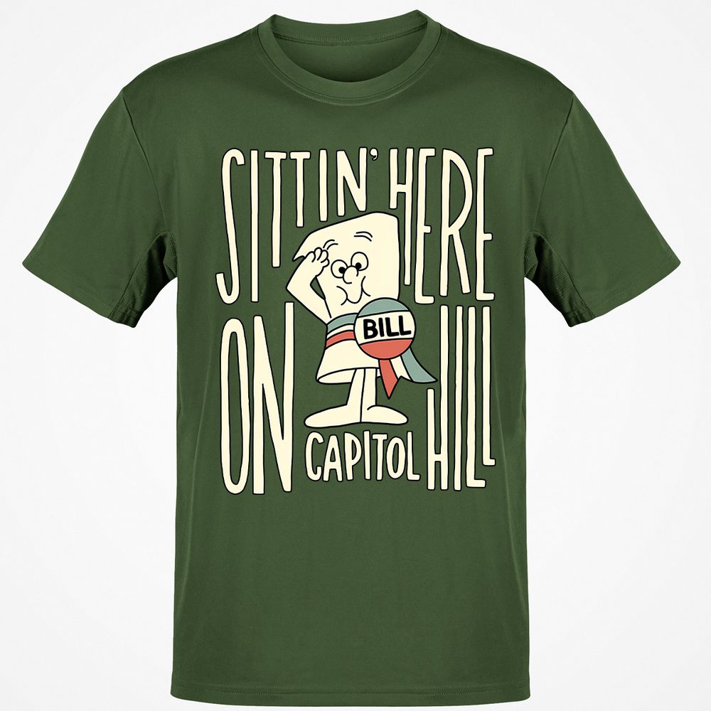 Classic Unisex T-Shirt - 4T2UXU99 - Military Green - 6
