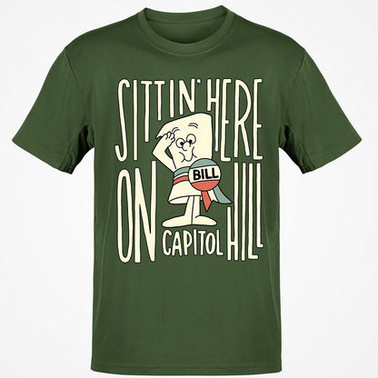 Classic Unisex T-Shirt - 4T2UXU99 - Military Green - 6