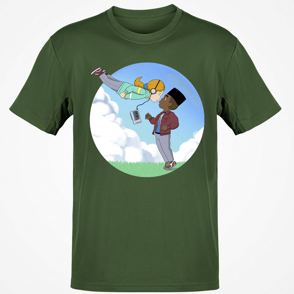 Classic Unisex T-Shirt - Y6QMV4UW - Military Green - 6