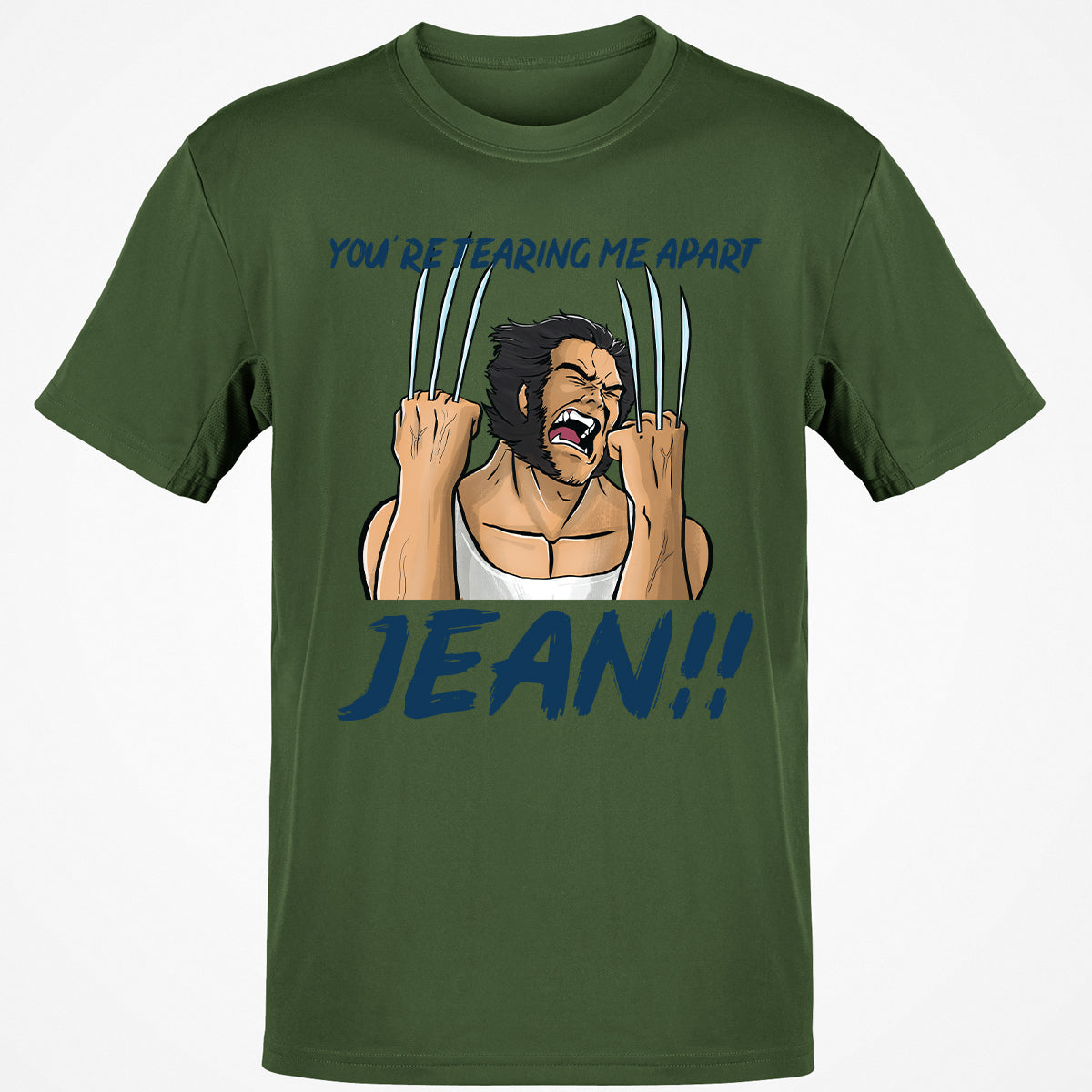 Classic Unisex T-Shirt - ZELTZ3FG - Military Green - 6