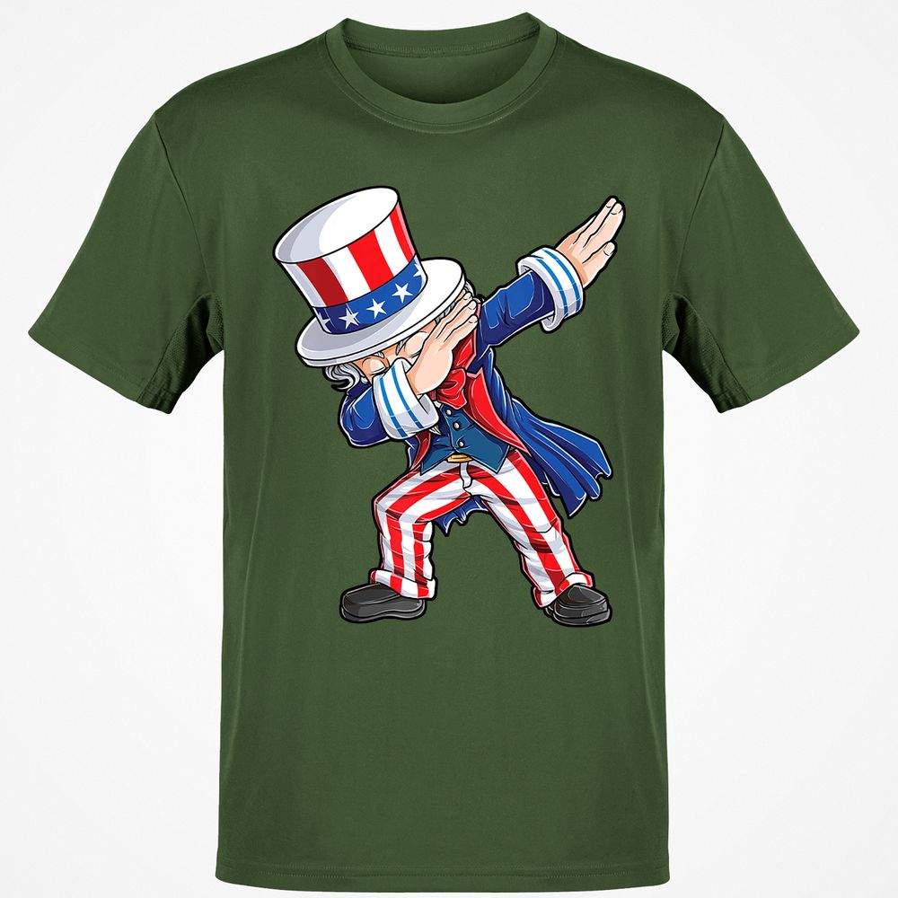 Classic Unisex T-Shirt - HYGH5RLV - Military Green - 6