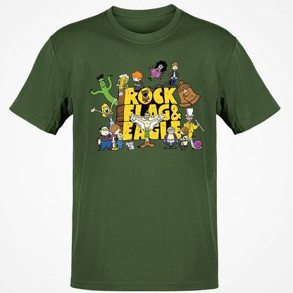 Classic Unisex T-Shirt - V1FN7ZS7 - Military Green - 6