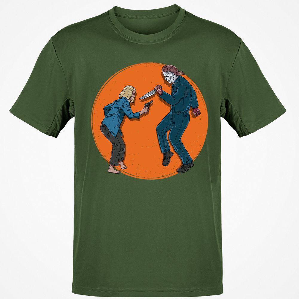 Classic Unisex T-Shirt - KLL3V5FH - Military Green - 6