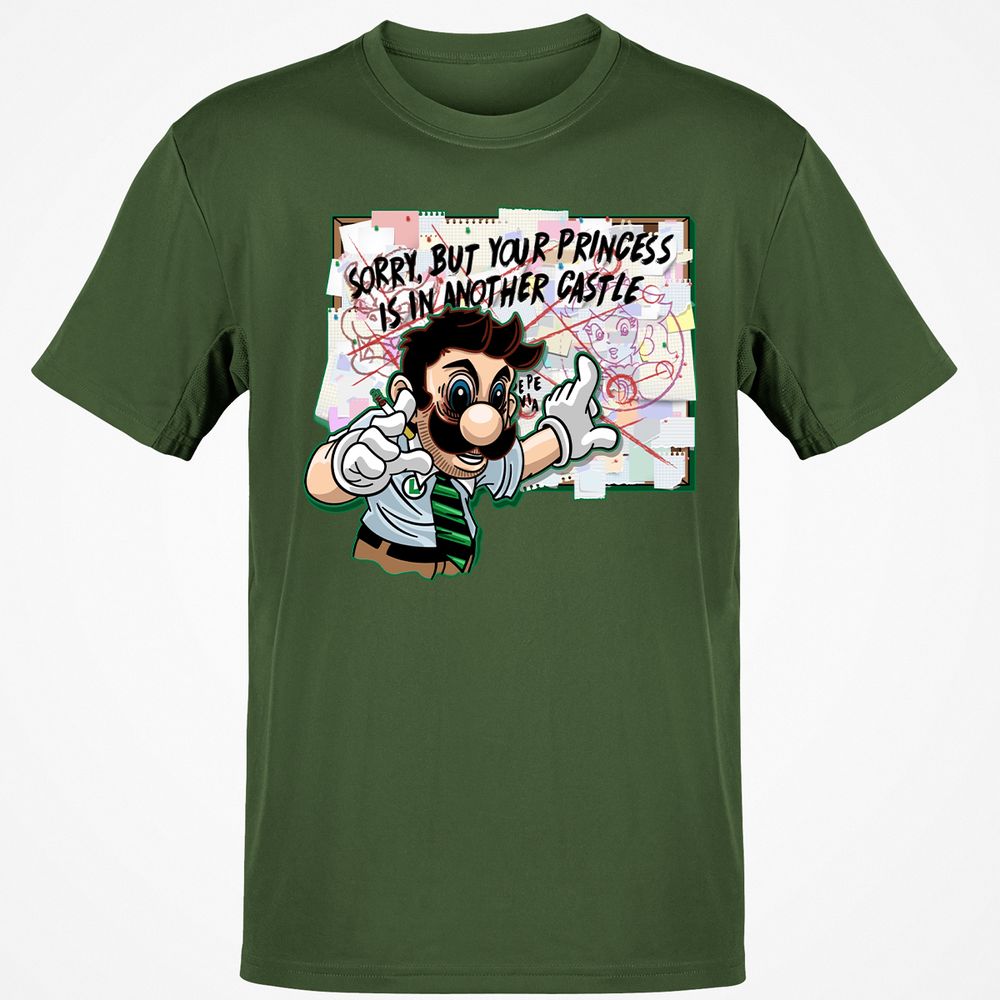 Classic Unisex T-Shirt - R7ZFWPYQ - Military Green - 6
