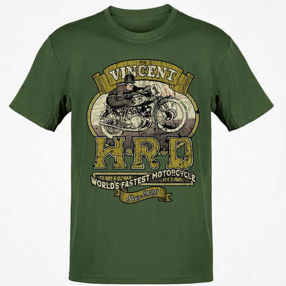 Vincent HRD Motorcycles 1928 - Military Green - 6
