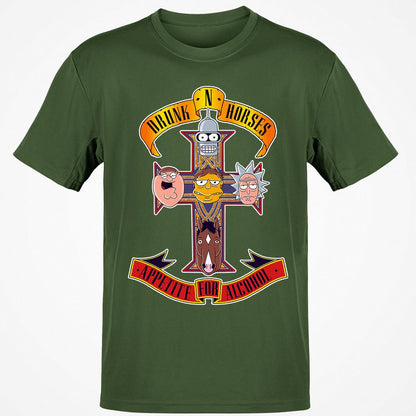 Classic Unisex T-Shirt - L41B8X7T - Military Green - 6