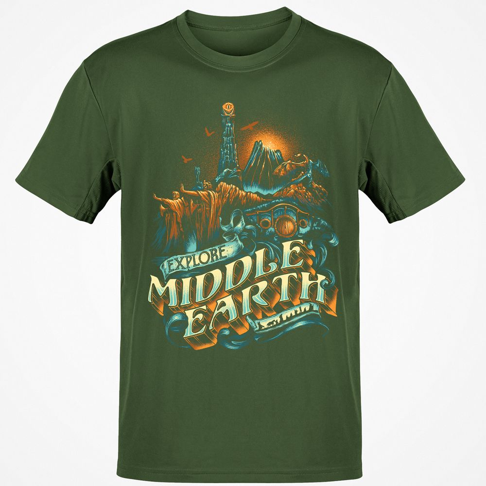 Classic Unisex T-Shirt - PMKBKJW8 - Military Green - 6