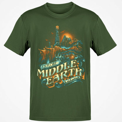 Classic Unisex T-Shirt - PMKBKJW8 - Military Green - 6