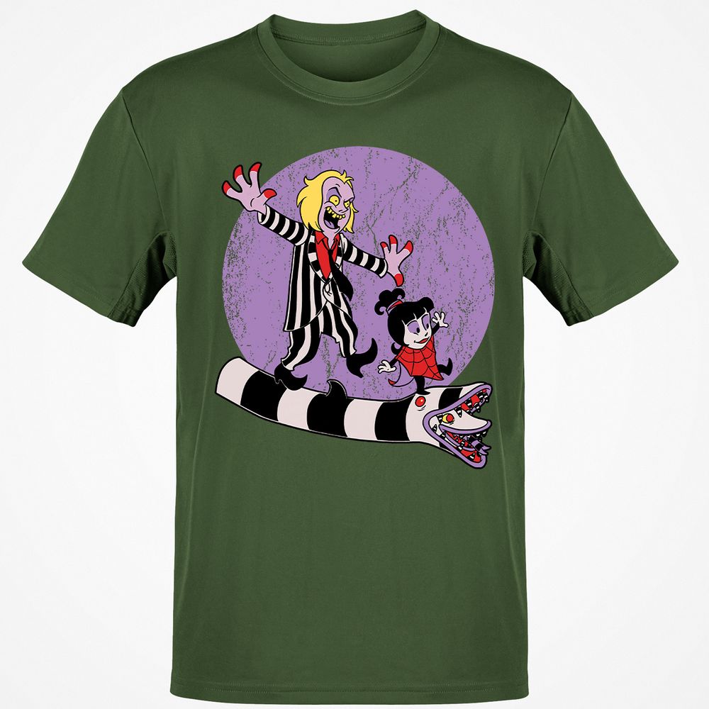 Classic Unisex T-Shirt - XK74V8J7 - Military Green - 6