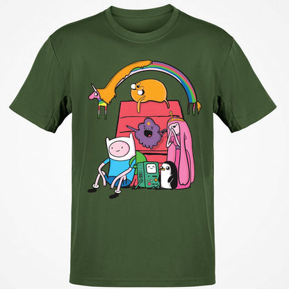 Classic Unisex T-Shirt - LQCHSQWA - Military Green - 6