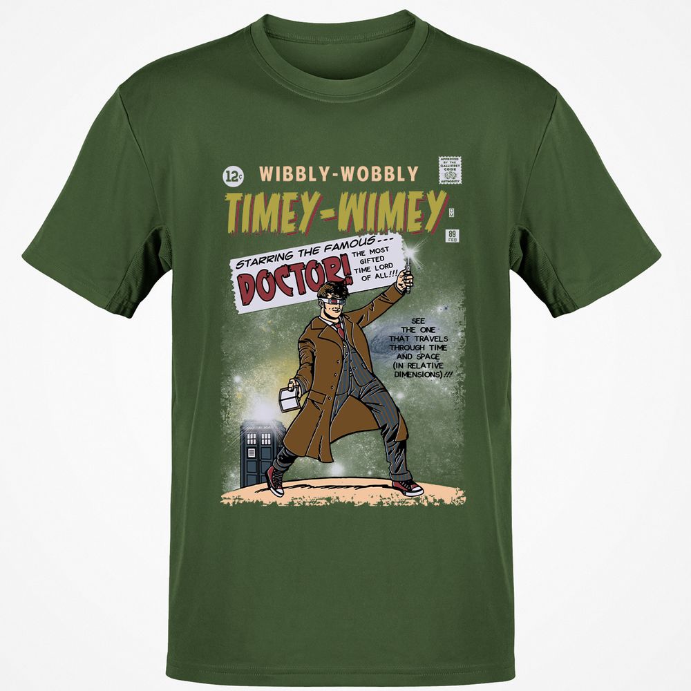 Classic Unisex T-Shirt - B751HWGG - Military Green - 6