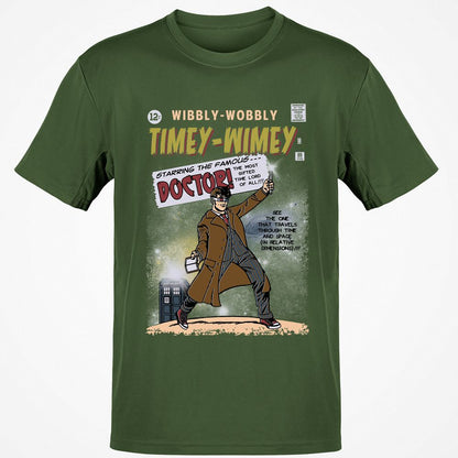 Classic Unisex T-Shirt - B751HWGG - Military Green - 6