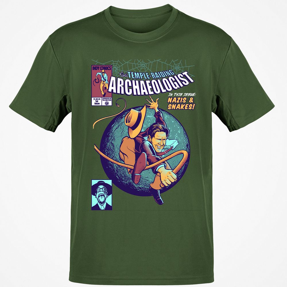 Classic Unisex T-Shirt - XHTCF1WK - Military Green - 6