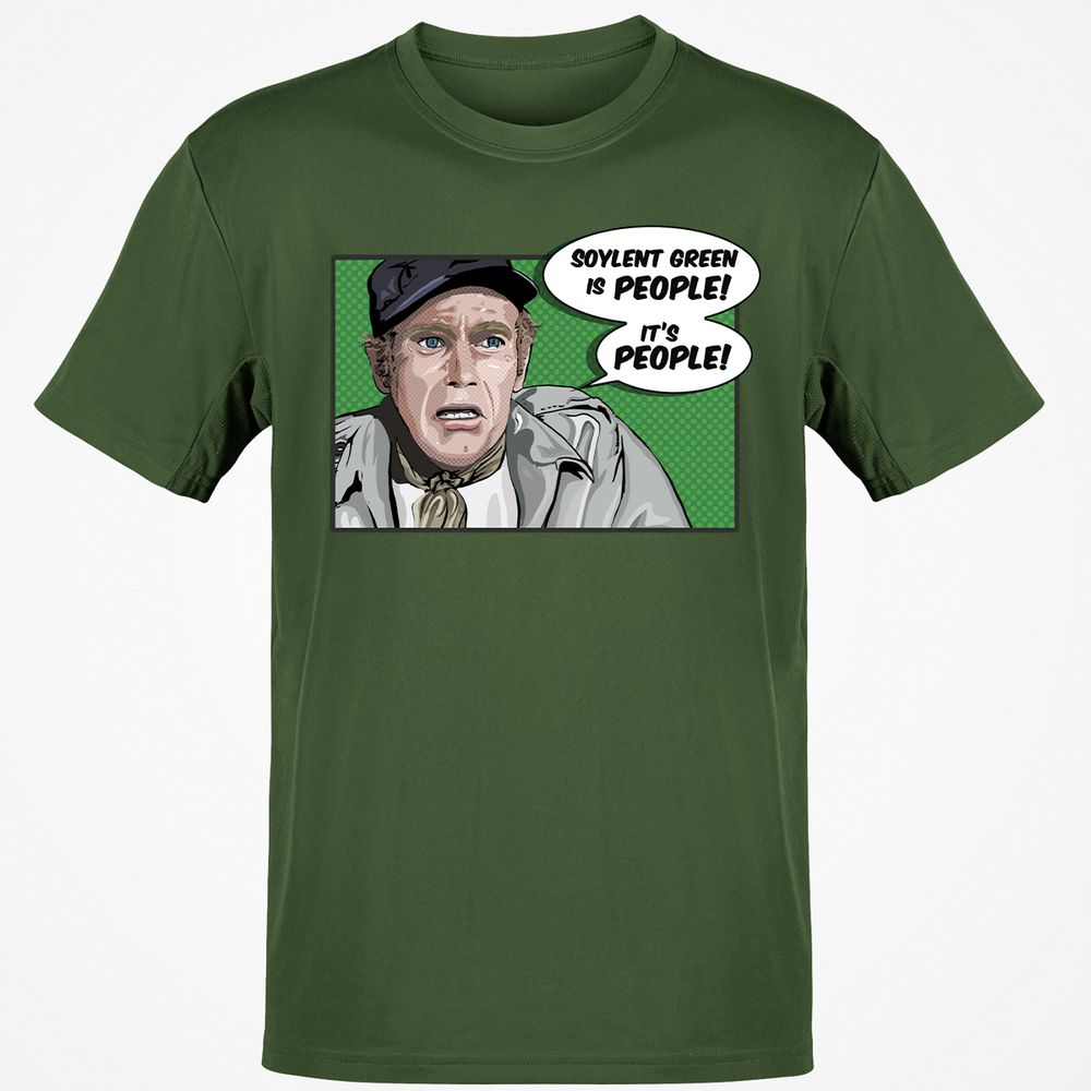 Classic Unisex T-Shirt - BQTQA8KD - Military Green - 6