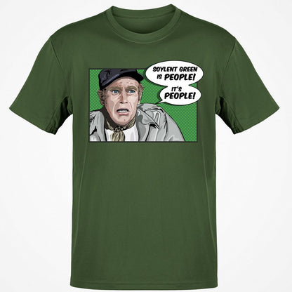 Classic Unisex T-Shirt - BQTQA8KD - Military Green - 6
