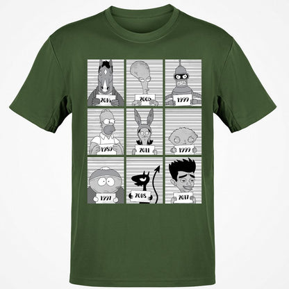 Classic Unisex T-Shirt - YS54VVJY - Military Green - 6