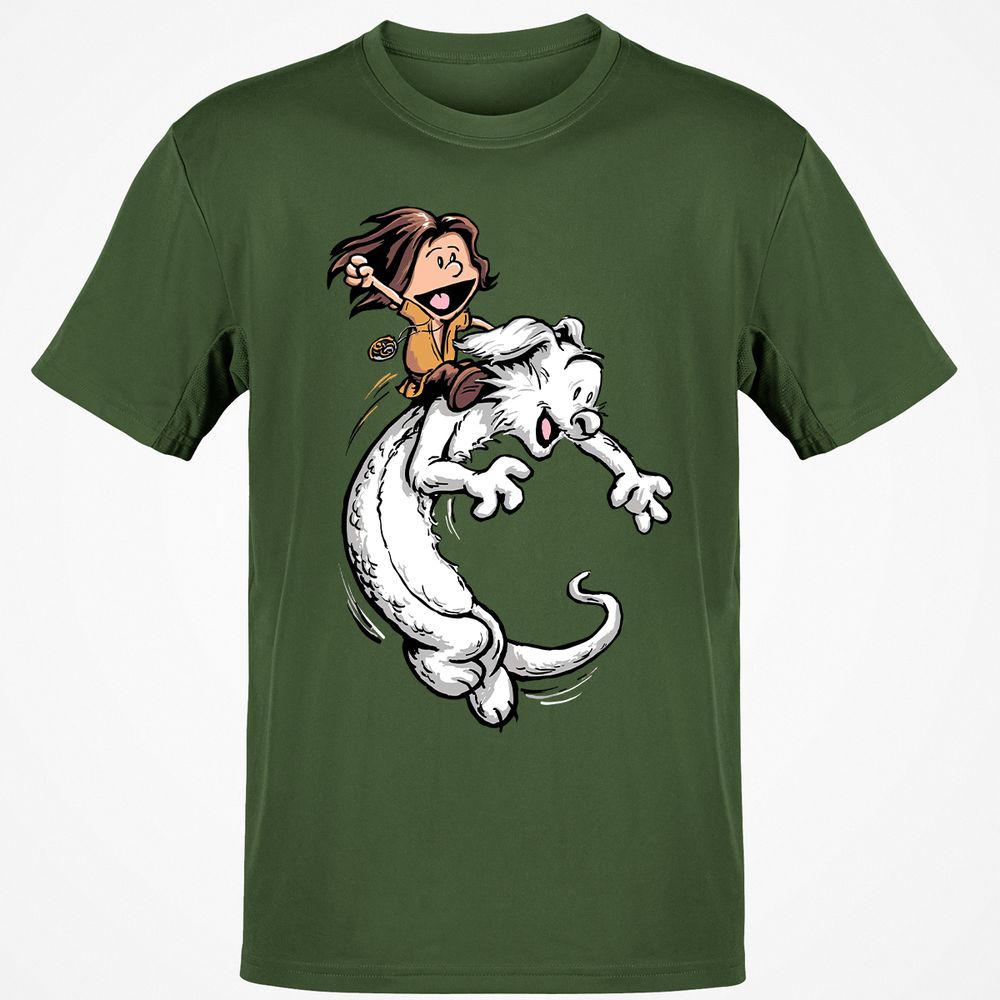 Classic Unisex T-Shirt - YP8TNEU5 - Military Green - 6