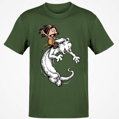Classic Unisex T-Shirt - YP8TNEU5 - Military Green - 6