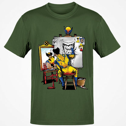 Classic Unisex T-Shirt - PVP2N566 - Military Green - 6