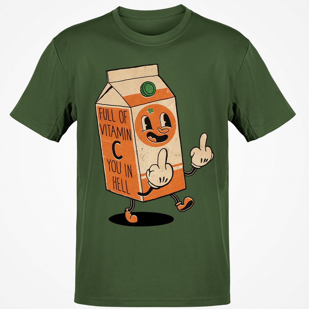 Classic Unisex T-Shirt - T7581QTG - Military Green - 6