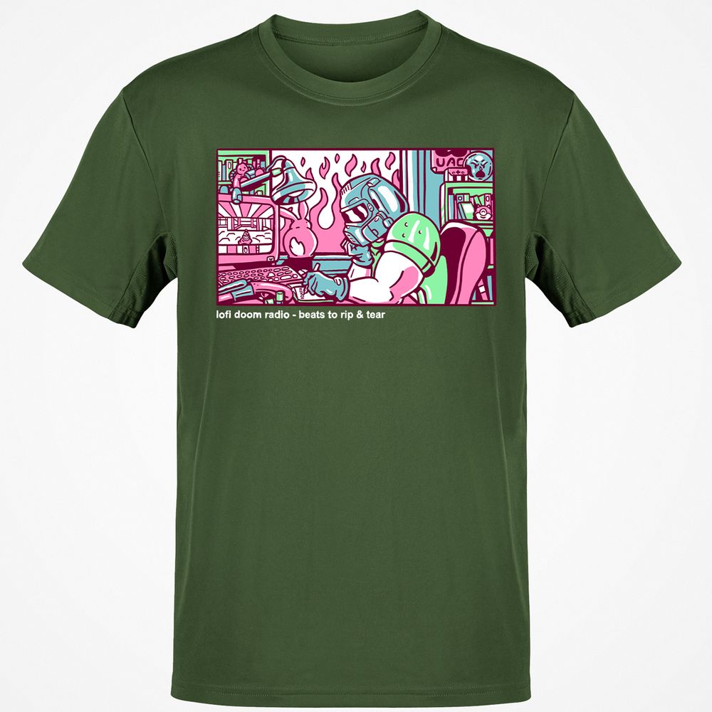 Classic Unisex T-Shirt - P4LFRW16 - Military Green - 6