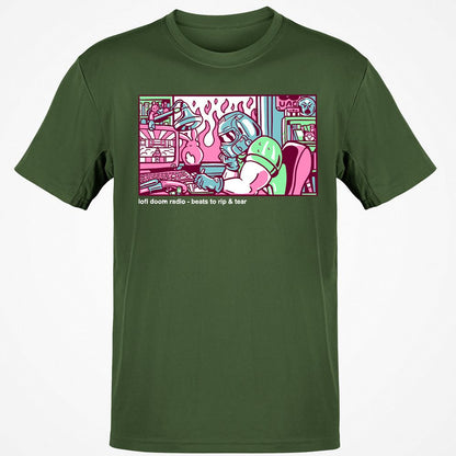 Classic Unisex T-Shirt - P4LFRW16 - Military Green - 6