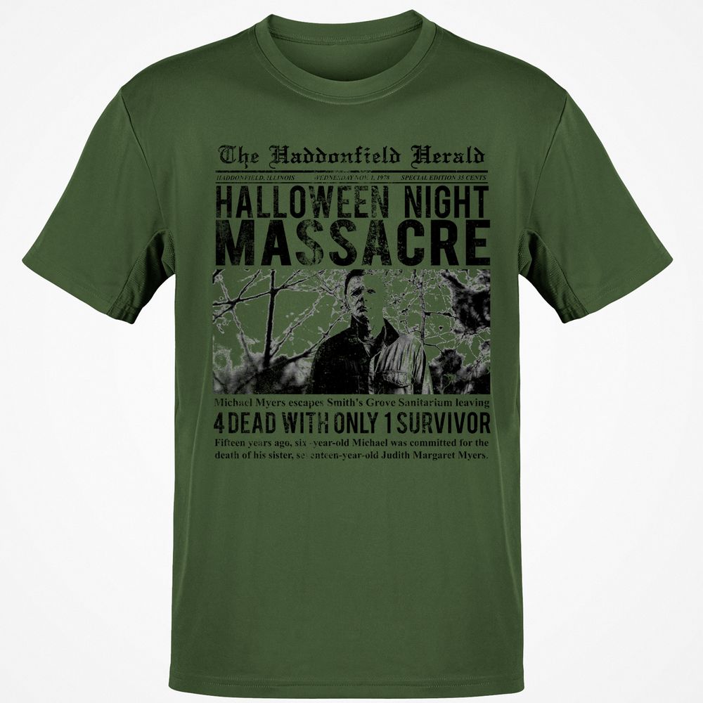 Classic Unisex T-Shirt - B3N6UM7F - Military Green - 6